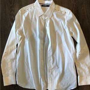 White Karl Lagerfeld shirt